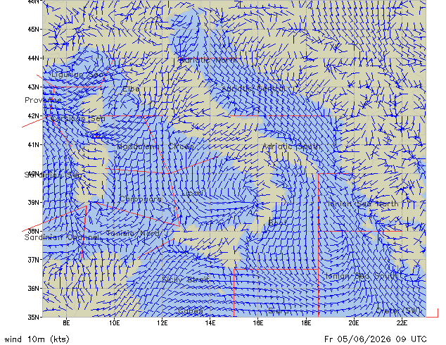 Meteorologia per la vela